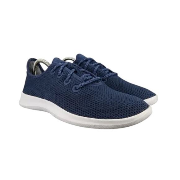 Allbirds Shoes Mens 9 Sneaker Tree Runner Athletic Trainer Lifestyle Blue Casual - Picture 1 of 15